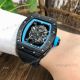 Copy Richard Mille Rm 055 Black With Blue Inner Bezel Transparent Rubber Strap Watch (6)_th.jpg